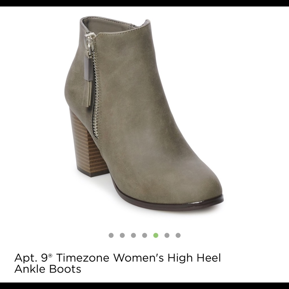 NWOTB High heeled ankle booties